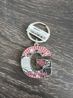 G Hollywood keychain