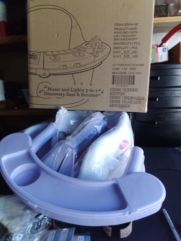 Music And Lights 3 In 1 Discovery Seat And Booster