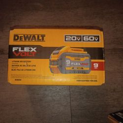 Brand new dewalt flexible lithium ion battery 20V /60V /9AH