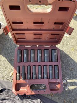 Matco 14 Pc. 1/2 Drive Socket Set Brand New