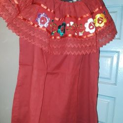 Blouses & Sandals Mexican Plus Sizes