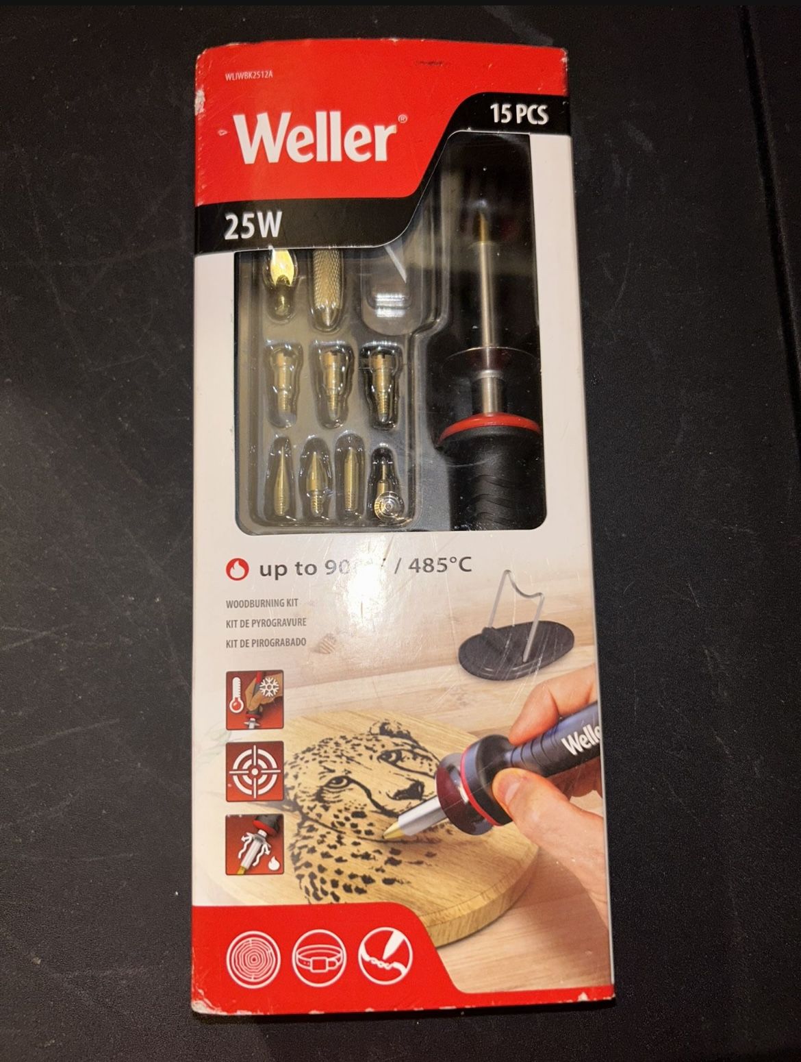 Brand New Weller Wood Burning Kit