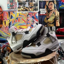 Jordan 4 White Cement Size 8