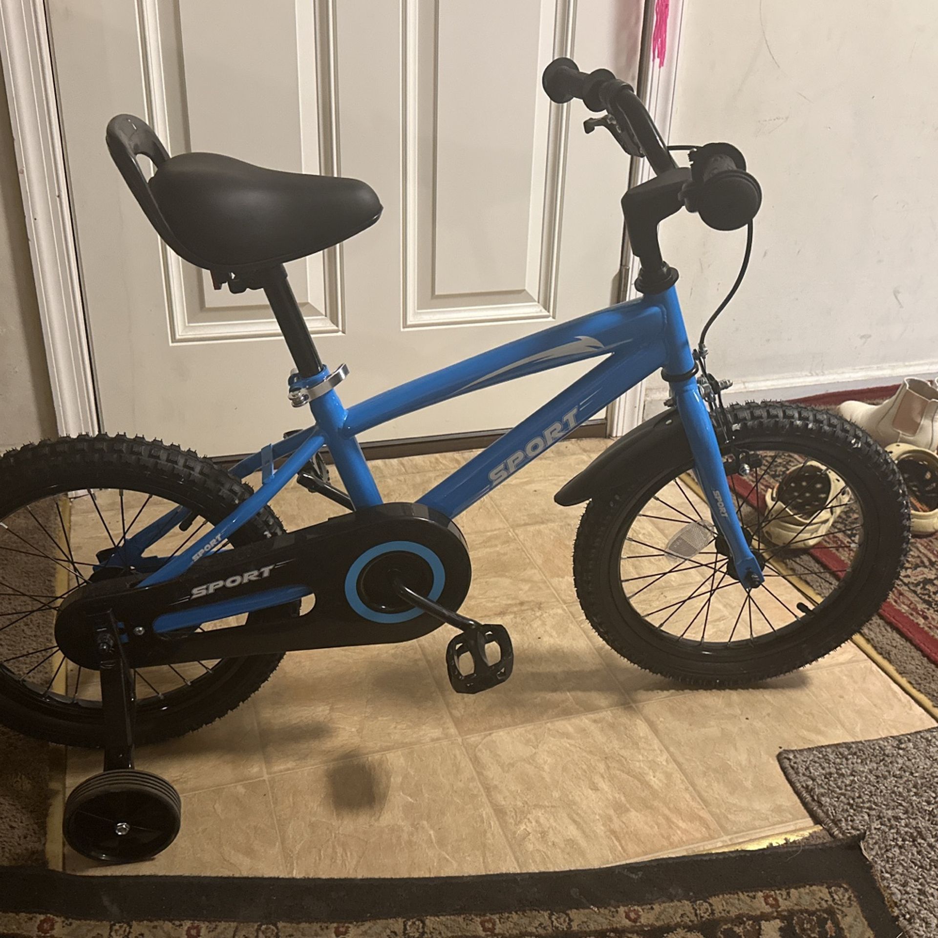 NEW Boys’ Blue Bike with Bell – Ready to Ride!