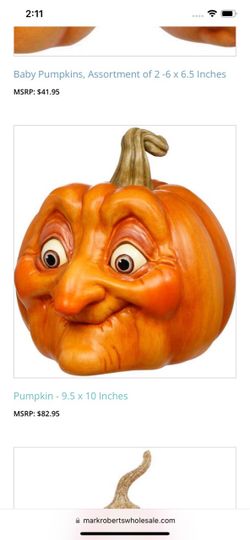 Mark Robert’s Fall Pumpkins