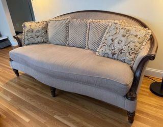 Three piece sofa set