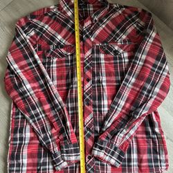 LRG Woven Collection - Plaid Long Sleeve Button-Up Shirt