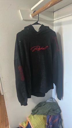 Men’s Rebel 2XL embellished hoodie