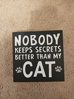 HOBBY LOBBY CAT SIGN