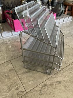 Organizer with off/school supplies