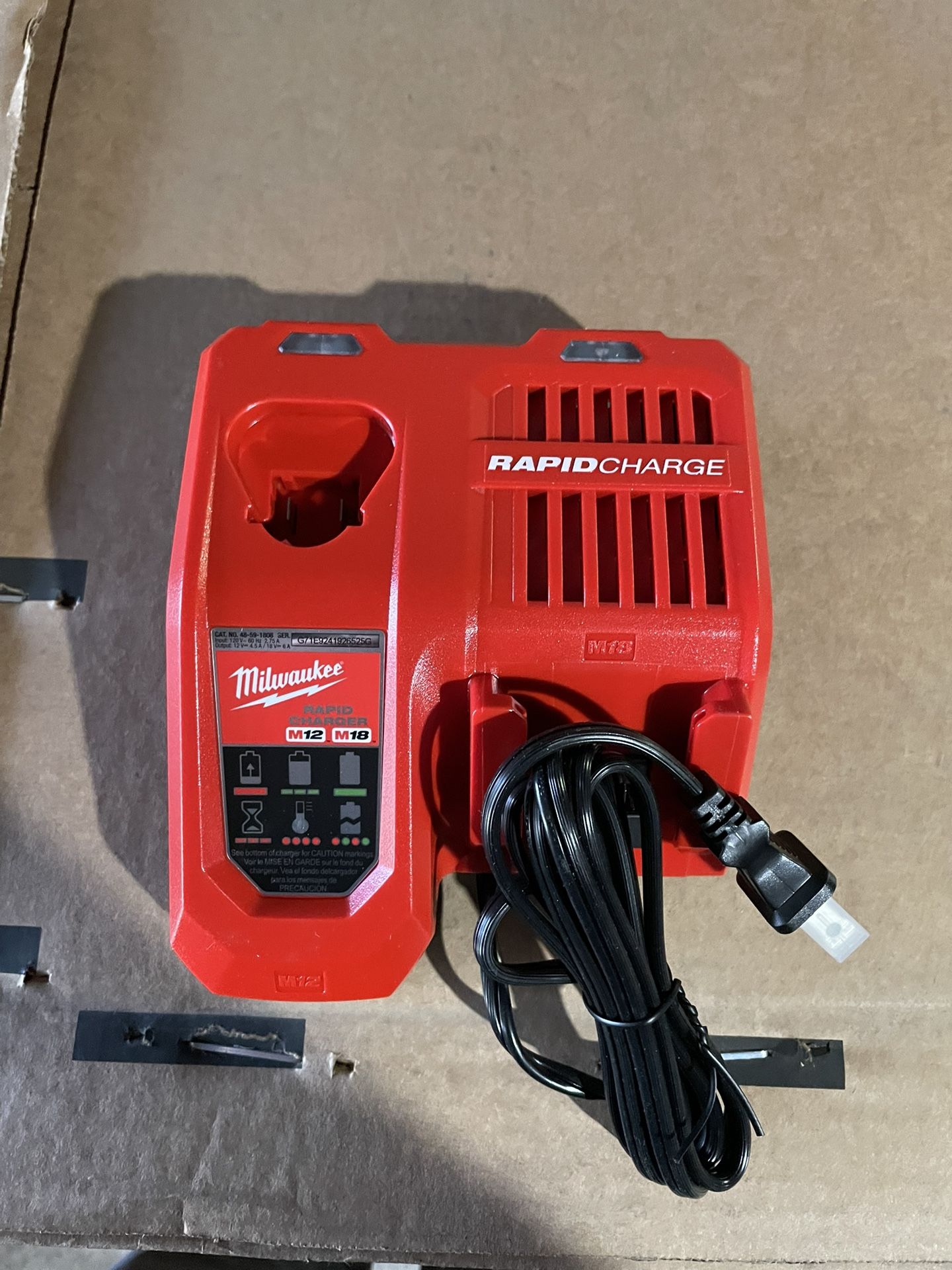 Milwaukee Rapid Charger