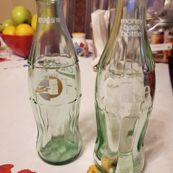 Commemorative Glass Coke Bottle