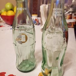 Commemorative Glass Coke Bottle