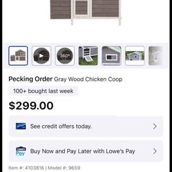 New In Box Chicken House