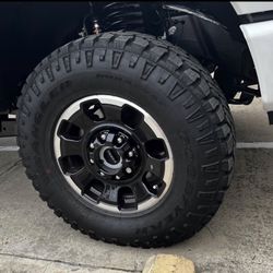4 Brand New Ford F250,350 Wheels And Tires $1799 Firm Price 