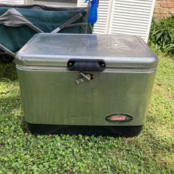 Coleman Steel Belted Cooler