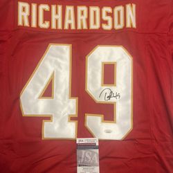 Custom Autographed Jersey