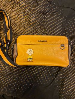 Men’s designer coach crossbody bag