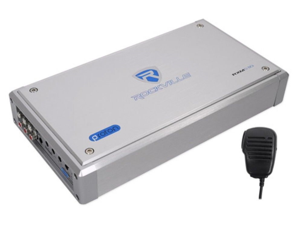 Rockville RXM-S30 Micro Marine/ATV Amplifier 2400 W