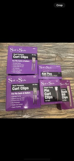 Soft ‘n Style Hair Clips (5Boxes) New 