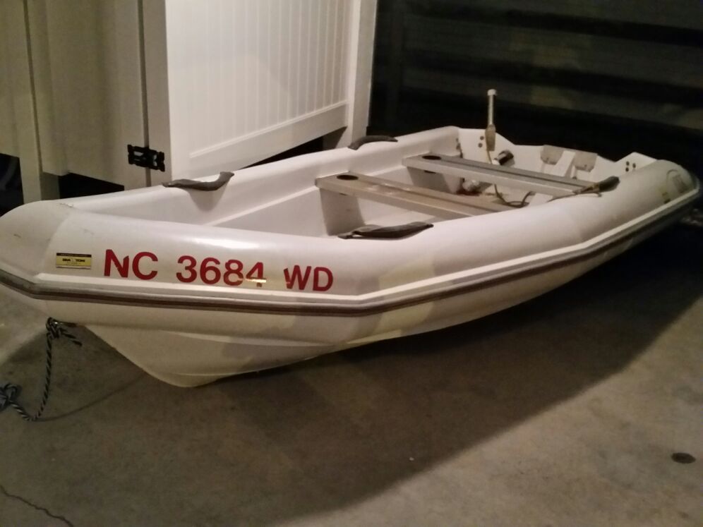 Logic (Triumph ) unsinkable 11 foot boat. No trailer.