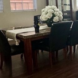 Kitchen Table  - Granite Like Top