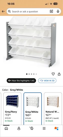 Toy storage organizer