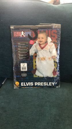 Elvis Presley Newborn  Costume 0-6 Months