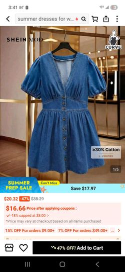 $5 EACH ONE SHEIN DRESSES PLUS SIZE 0XL