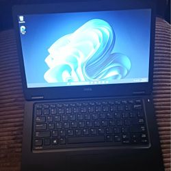 Dell Latitude 14 Inch Laptop Intel Core i5 CPU 8 GB RAM 128 GB SSD Webcam Wi-Fi & Bluetooth Wireless Windows 11 Professional 
