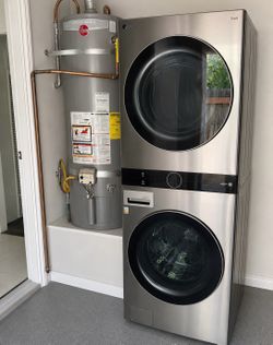 LG ThinQ Washer & Dryer Set