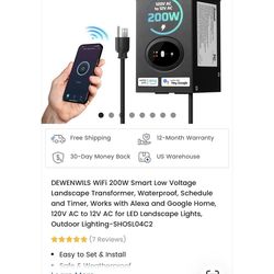 Greenwood WiFi 200W transformer