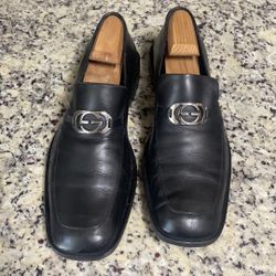 Gucci Black Loafers Size 10.5