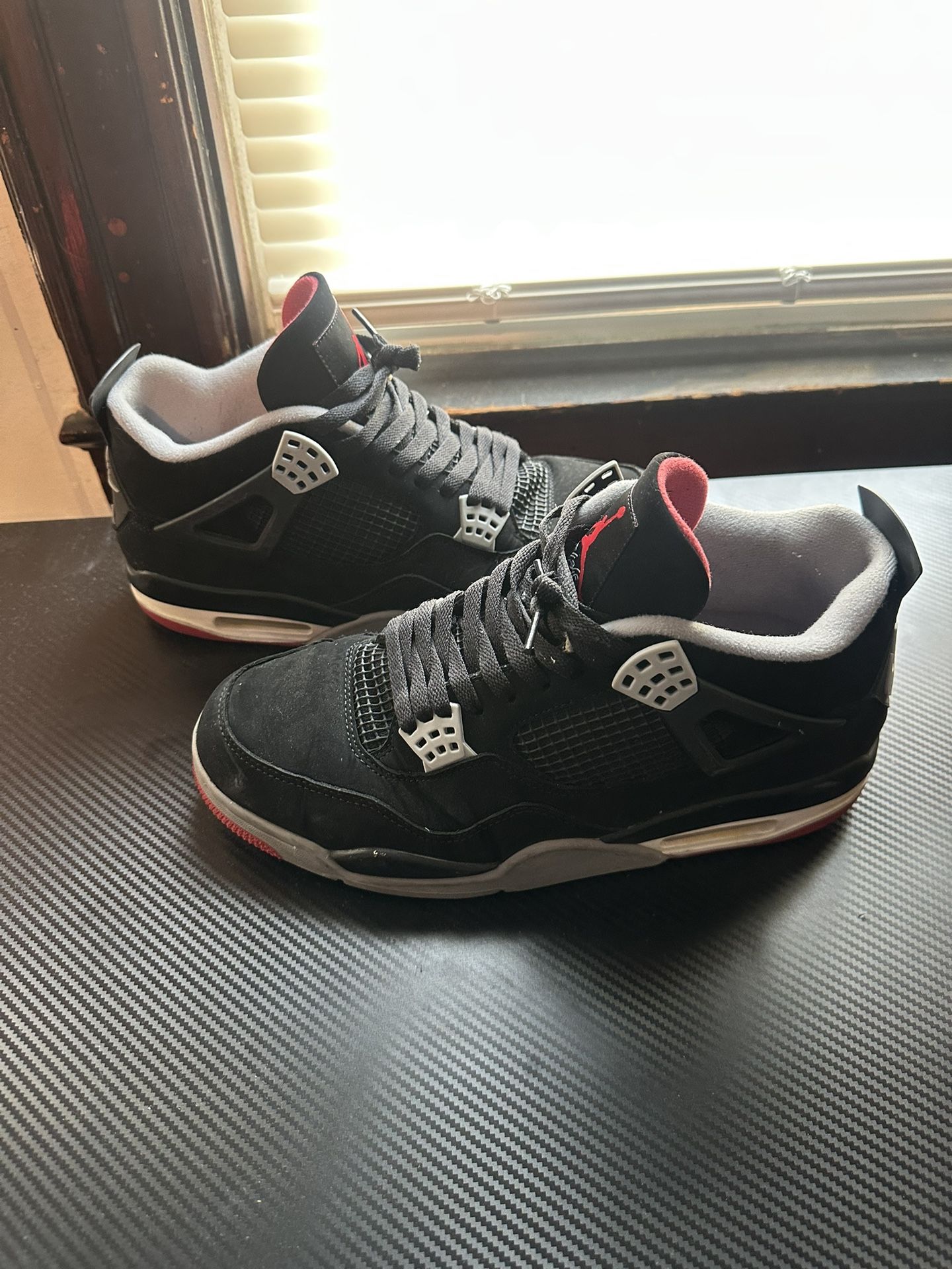 Jordan 4 Bred Size 12 Decent Condition