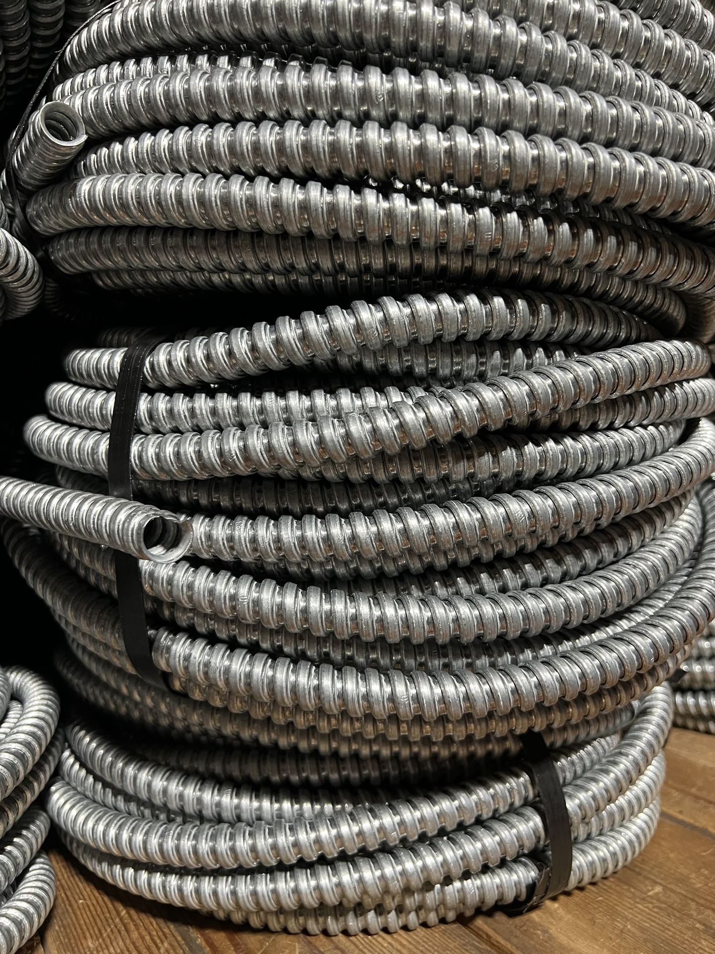 3/8 Greenfield/Flexible Steel Conduit UL Listed 100’ for Sale in