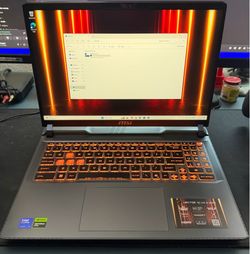 MSI Vector 16” RTX 5080 Gaming Laptop READ DESCRIPTION