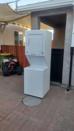 24 Inch Wede Stackable Washer Gas Dryer 