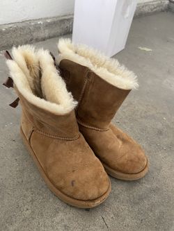 Brown Bow UGGS kids