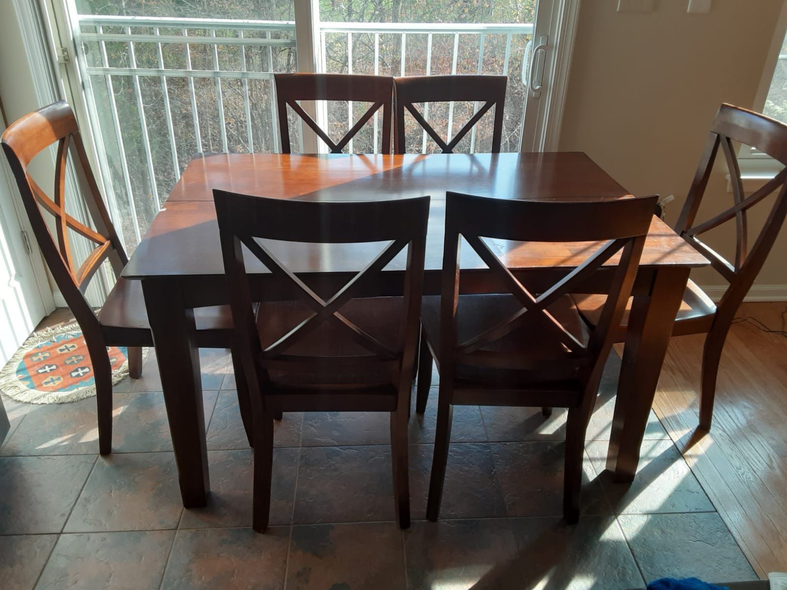 6 Chairs Dinning Room Table