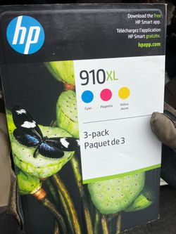 COLOR HP 910XL Ink Cartridges 3-Pack