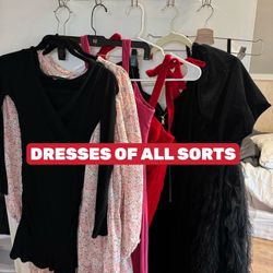 DRESSES OF ALL SORTS - EVERYTHING IS $3