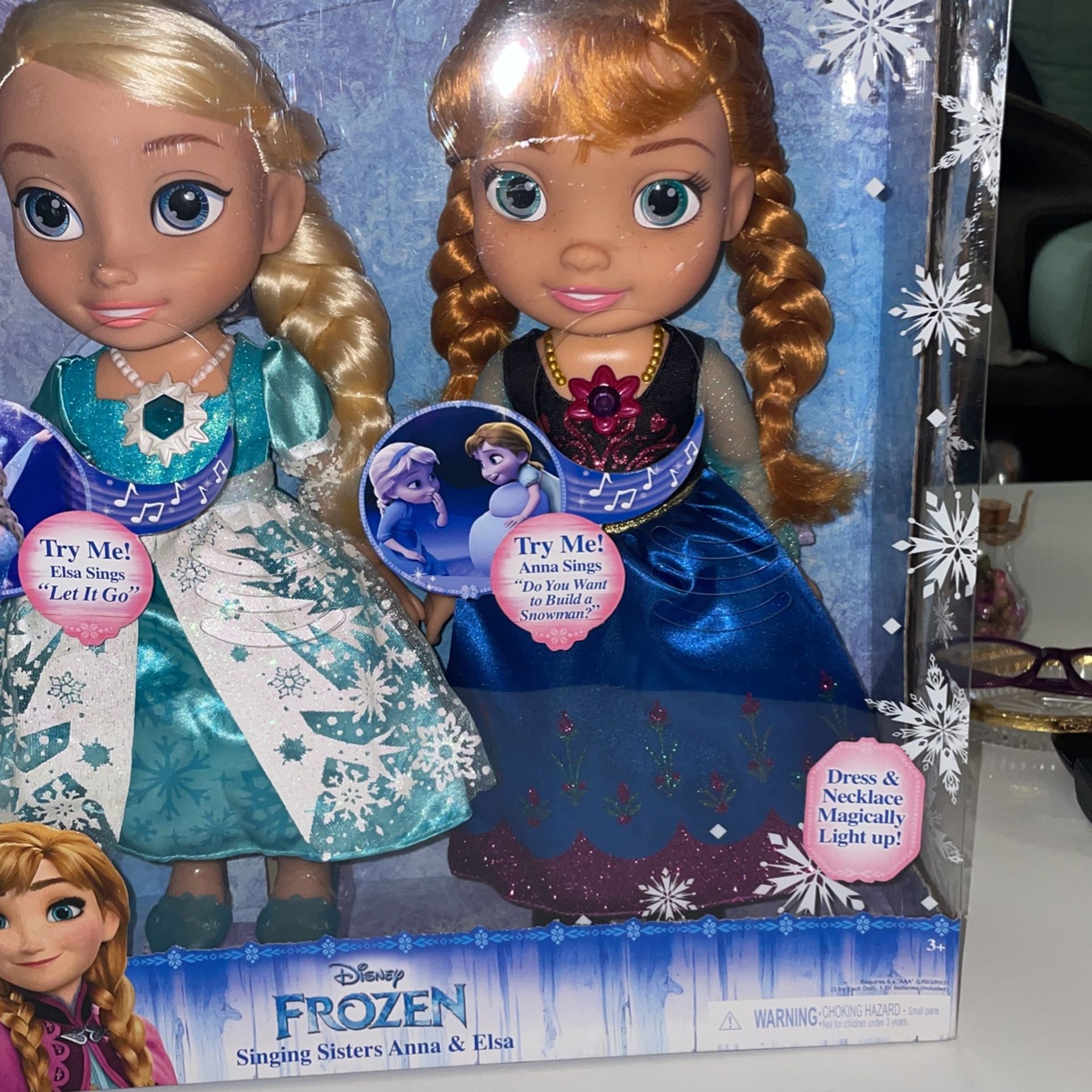 Frozen Anna Elsa Doll Singing Sisters Disney Frozen Elsa And Anna