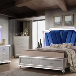 NEW 6 PCS QUEEN BEDROOM SET ! MATTRESS SOLD SEPARATELY ! KING AVAILABLE +$200! MINAS HOME FURNITURE! 851 Van Houten Ave Clifton NJ 07013