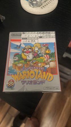 Warioland Gameboy JP