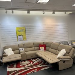 GORGEOUS MOCHA ALEJANDRA SECTIONAL SOFA!$1399!*SAME DAY DELIVERY*NO CREDIT NEEDED*EASY FINANCING*HUGE SALE*