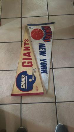 Old , Old School .. NY Pennants !