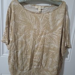 Women's Palm Leaf Print