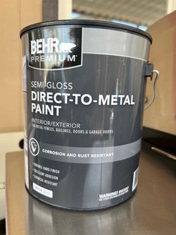 Behr Premium Semi-Gloss Direct-To-Metal Paint