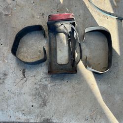 Jeep Wrangler, Yg, Bumper Edge And Rear Brake Light