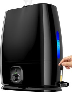 Everlasting Comfort 6L Humidifier with aroma diffuser Quiet 50HR Runtime No-Filter Cool Mist